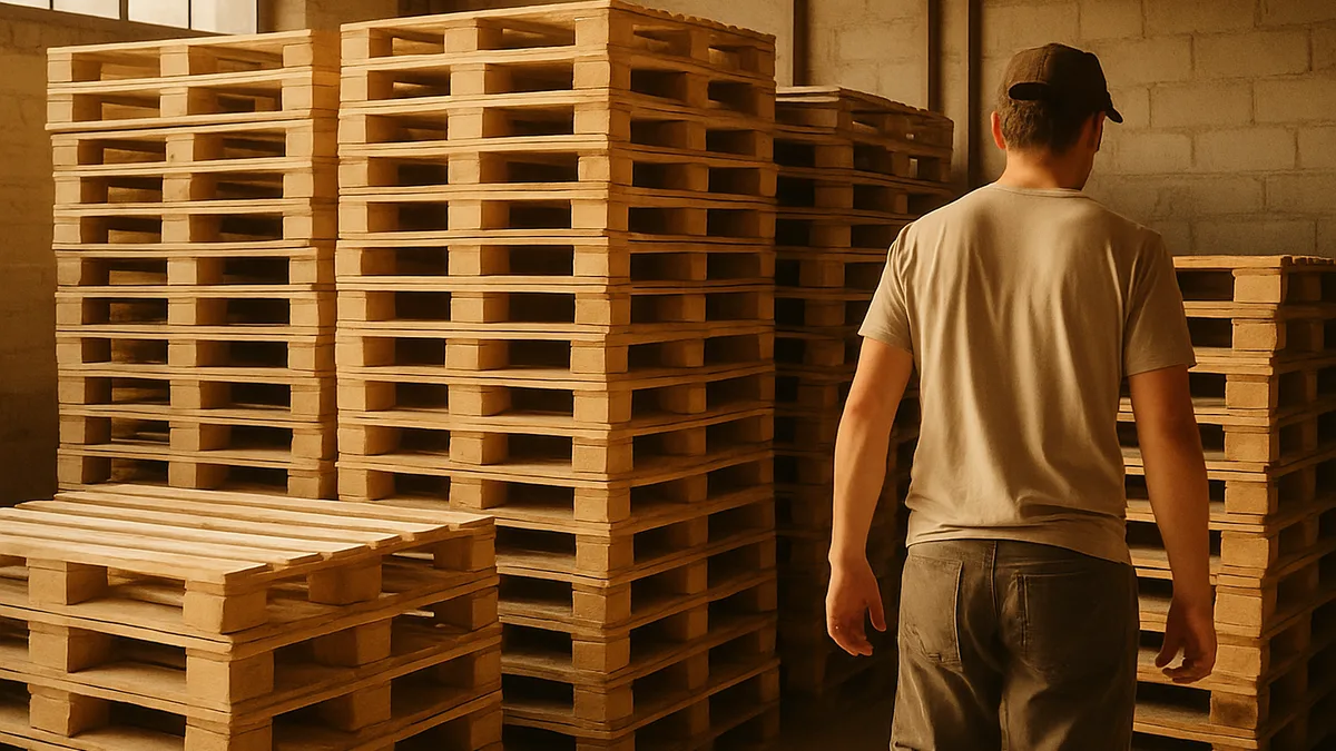 Choisir des palettes saines et le bon emplacement